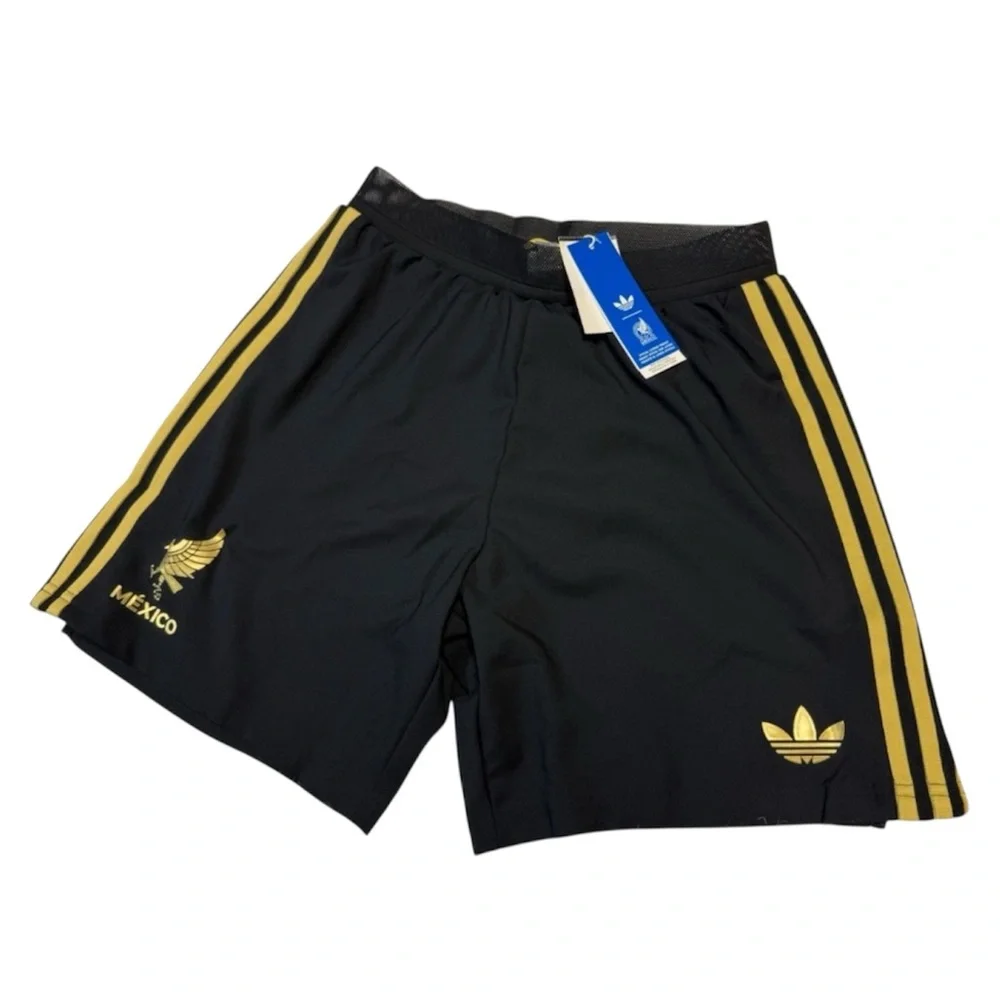 NEW Adidas Mexico 2025 Men’s Brief-lined Soccer Football Shorts JF0390 Size S M
